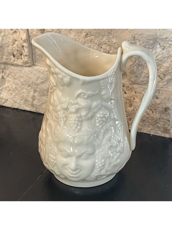 Belleek Other - Vintage Belleek - Bacchus Creamer 4 3/4"